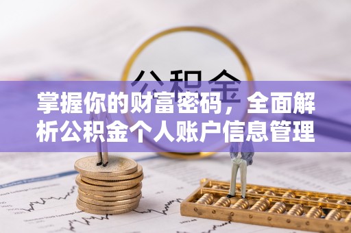 潜山掌握你的财富密码，全面解析公积金个人账户信息管理